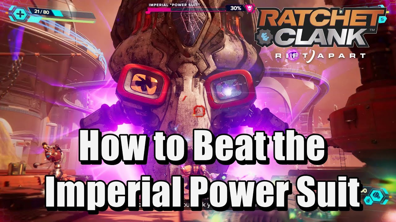 How to Beat the Imperial Power Suit in Ratchet and Clank Rift Apart