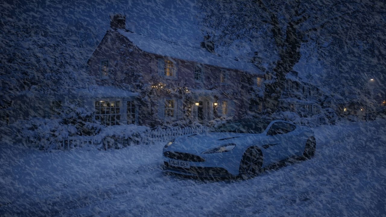 Fierce Blizzard Sounds And Howling Wind For Stress Relief And Calm | Relax Snowfall
