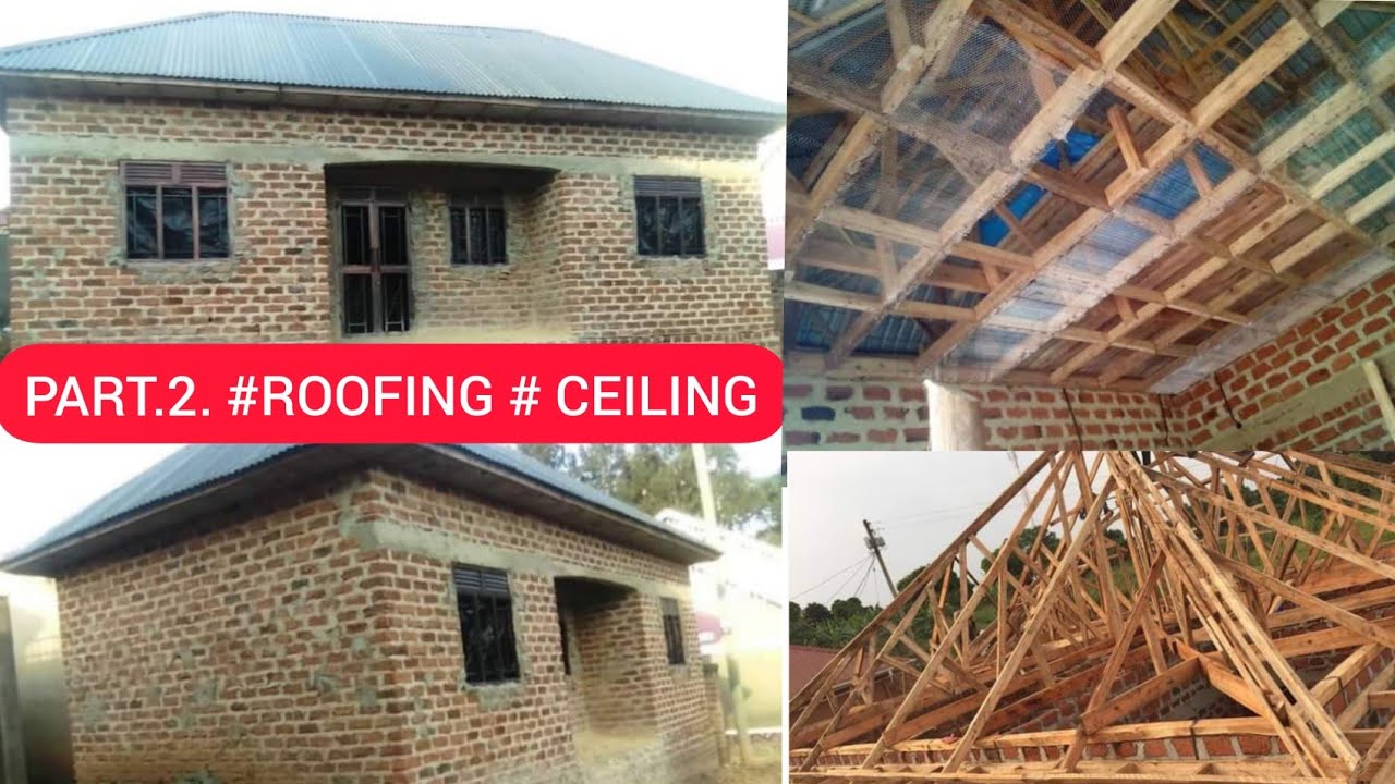 Simple House Construction Part. 2 Residential 2 Bedroom &  Sitting Room #Omuntuwawansi #buildingtips
