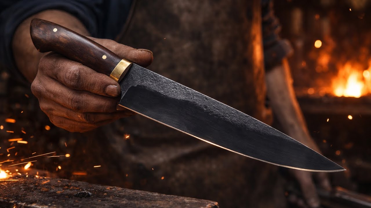 Hurda Demirden EFSANE Asado Bıçağı Yapımı! 🔥