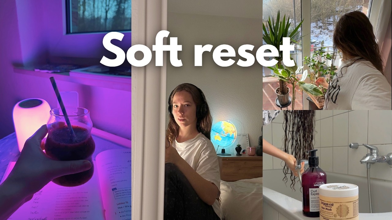 Slow reset vlog | finding my rhythm again