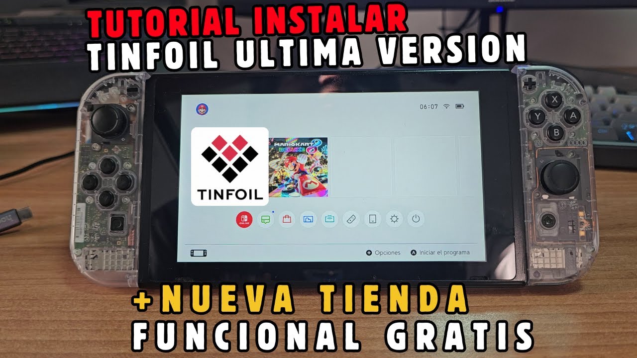 GUIA DEFINITIVA 2025: Instala TINFOIL en la Última Versión PASO A PASO + TIENDA GRATIS FUNCIONAL 🕹️
