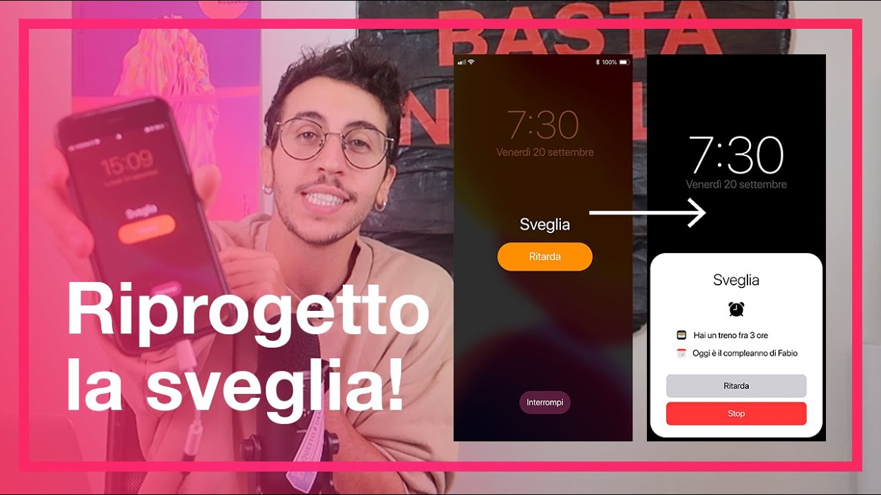 Riprogettiamo la sveglia di iOS