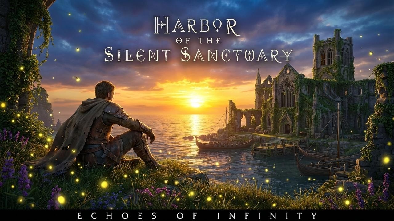 Harbor of the Silent Sanctuary | Fantasy Celtic Ambience | Relaxing Music [No Ads]