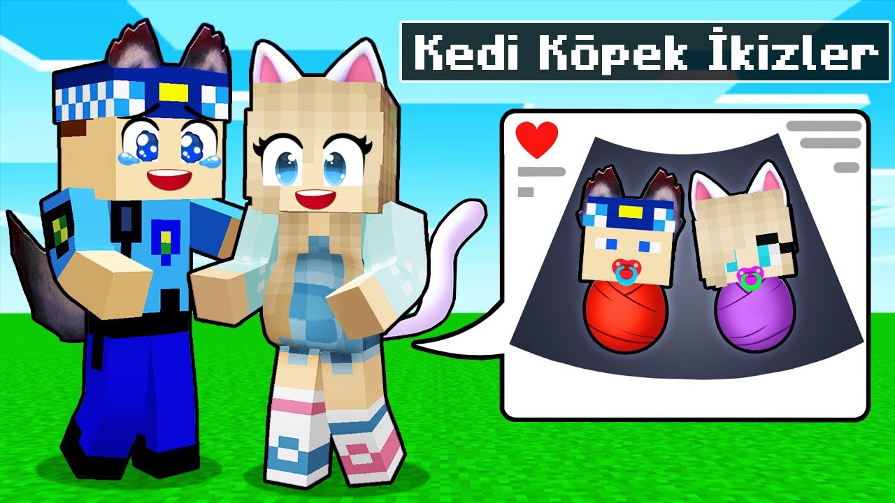 KEREM KOMİSER İLE BERCA'nın KEDİ ve K&ouml;pek İKİZ BEBEKLERİ OLDU!