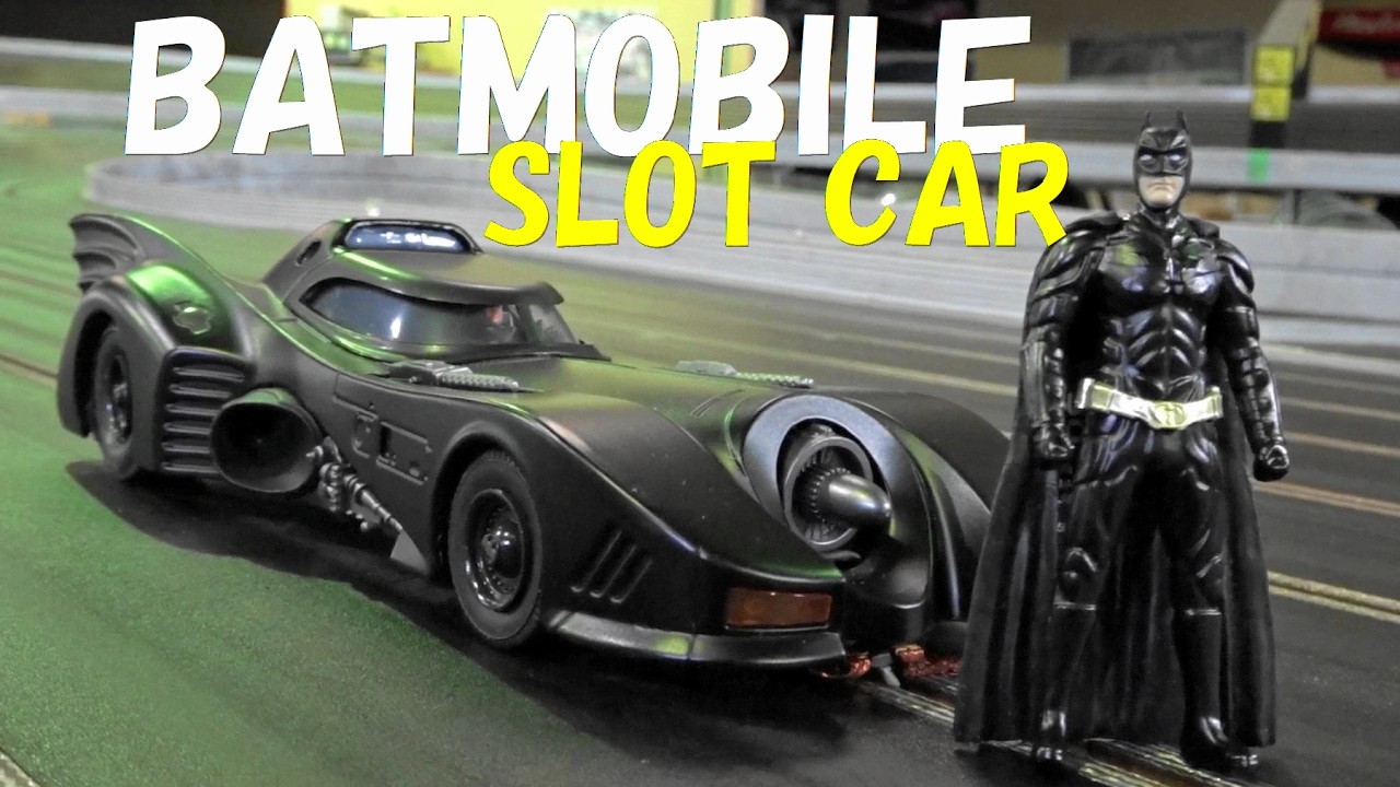 BATMOBILE SLOT CAR  1989  BATMOBILE BATMAN 　バットマン