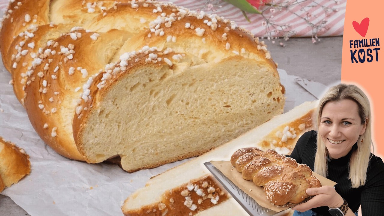 Fluffiger Hefezopf: Das einfache Rezept, das selbst Anf&auml;nger gebacken bekommen.