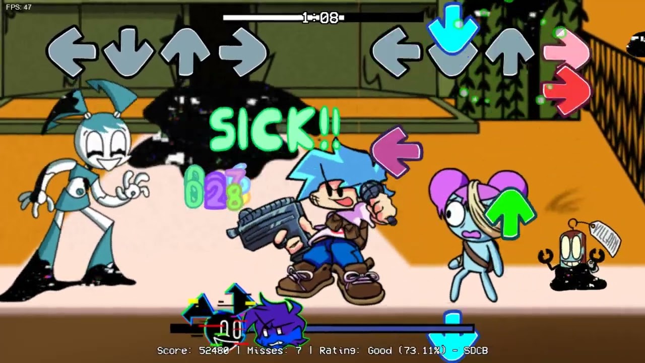 Juego al Friday Night Funkin Pibby Corrupted parte 4 Boyfriend vs Teenage Robot