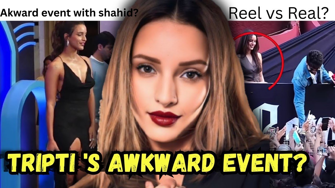 Tripti Dimri Got Trolled For An Event? 