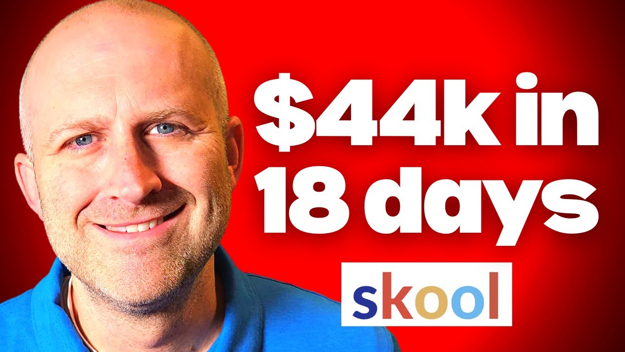 44 тыс. долларов за 18 дней с помощью Skool.com (без звонков с предложениями услуг и платной рекл...