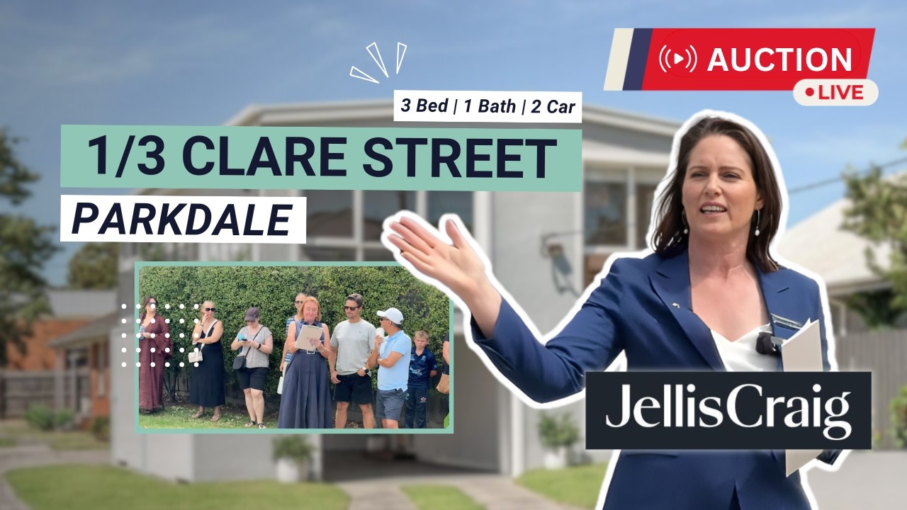 Live Auction @ 1/3 Clare Street, Parkdale