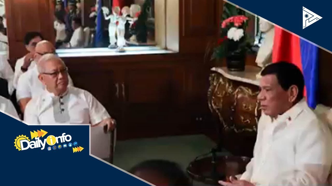Pres. #Duterte, sinermunan ang mga opisyal ng MWSS