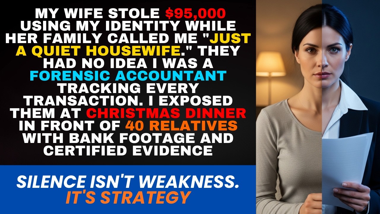 My Wife Stole $75K Using My Identity... She Had No Idea I Was A Forensic Accountant