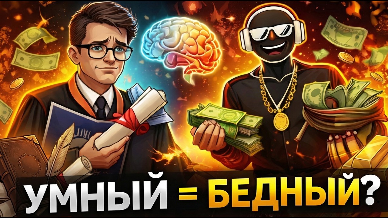 Почему тупые богатеют, а умные живут в нищете. Психология отличника