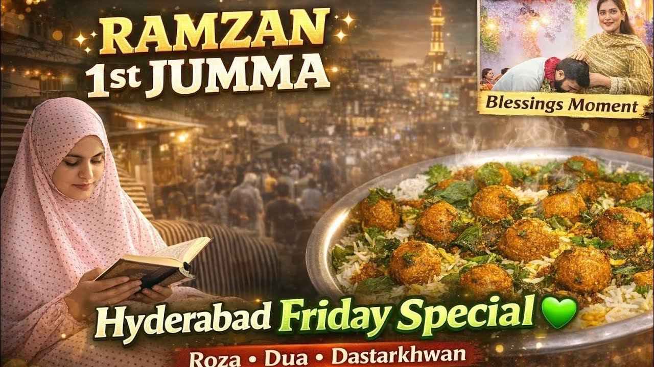 Ramzan 1st Jumma Mubarak 🌙 | Hyderabadi Indian Mom Daily Vlog | 1st Iftar Prep