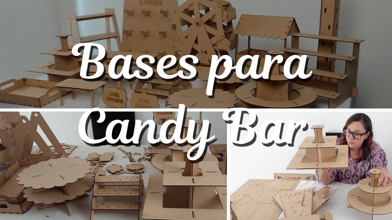 COMPRÉ  BASES PARA CANDY BAR | UNBOXING Y HAUL