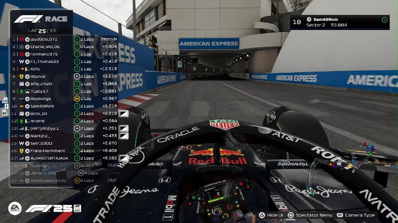 GLR T2 Round 5 Monaco Race lap21 up 😱