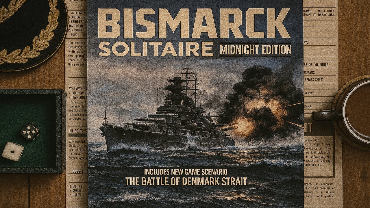 Battle of Denmark Strait from Bismarck Solitaire Midnight Edition Playthrough