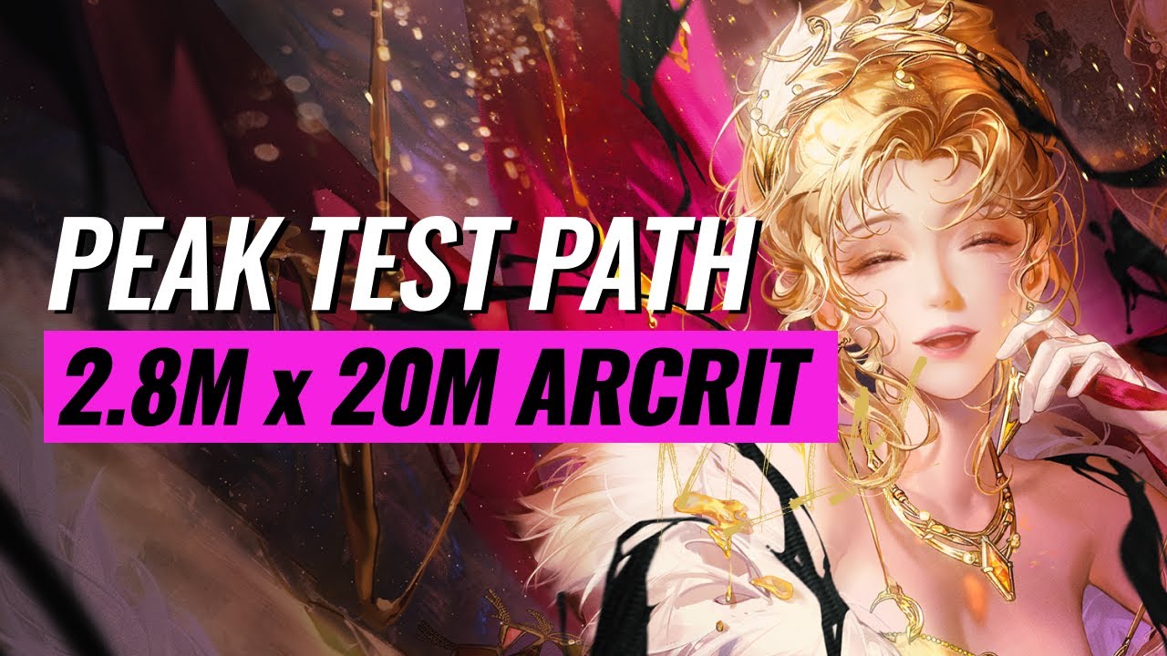 [Rusted Blasphemy Chanter] 2.8M x 20M Arcane CRIT Comparison | Peak Test Path | #PathtoNowhere #PTN