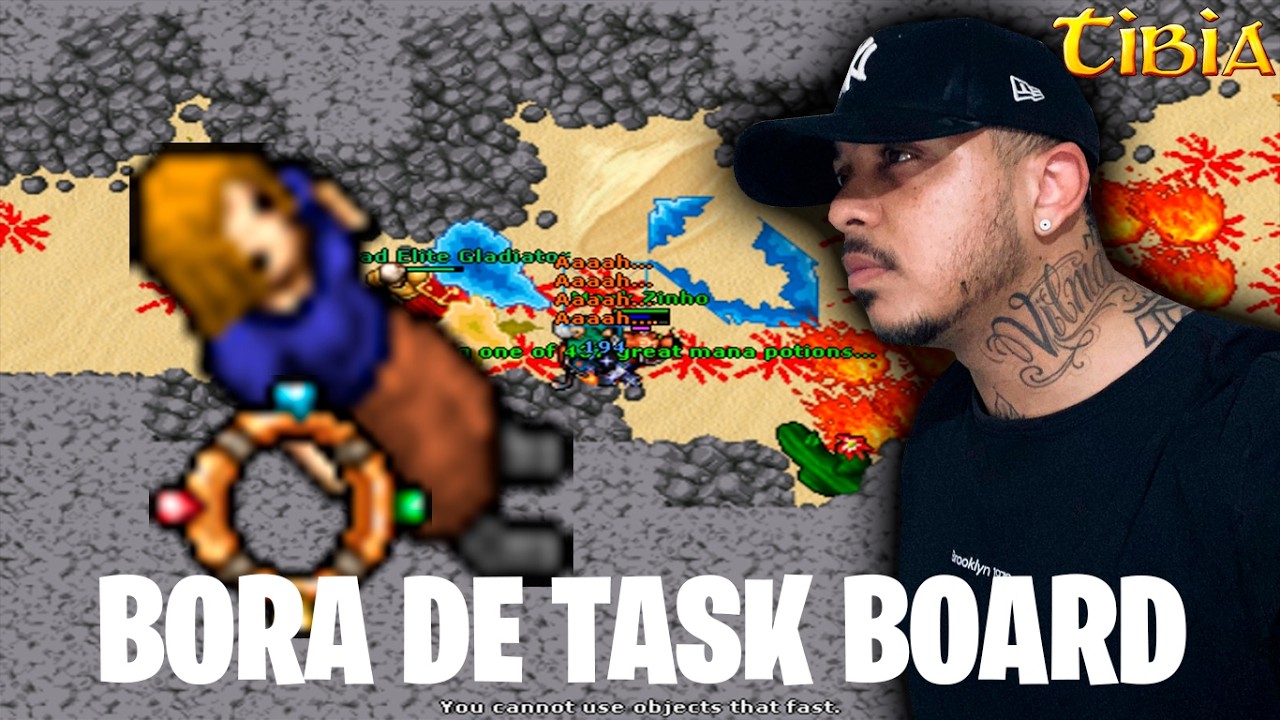 Velho e novo Tibao - Task Board / Tibia Global  !service  -  - #tibiaglobal   #tibia