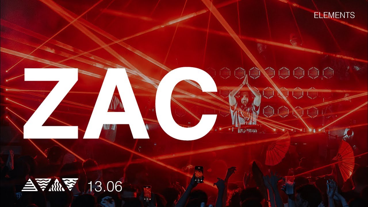 ZAC live at @elementsba | 13.06.25
