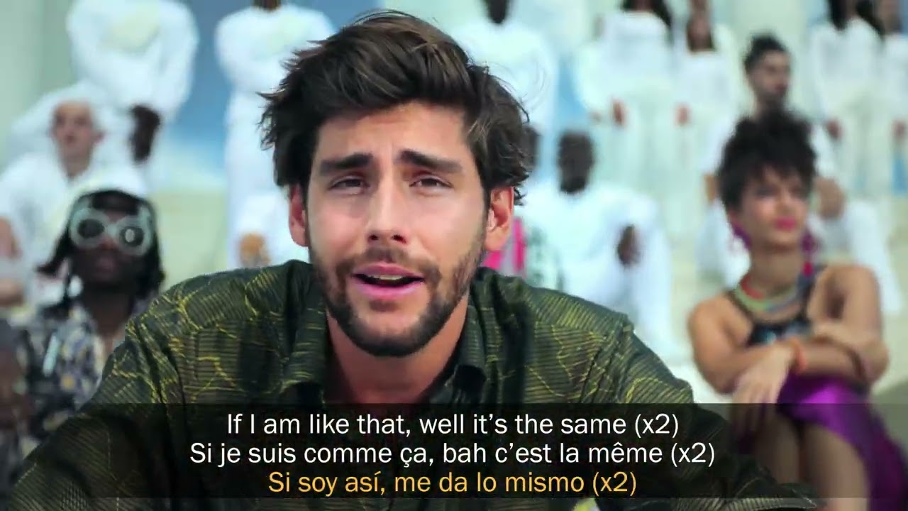 GIMS ft. Alvaro Soler - Lo Mismo (English/Fran&ccedil;ais/Espa&ntilde;ol Lyrics/Paroles/Letra)