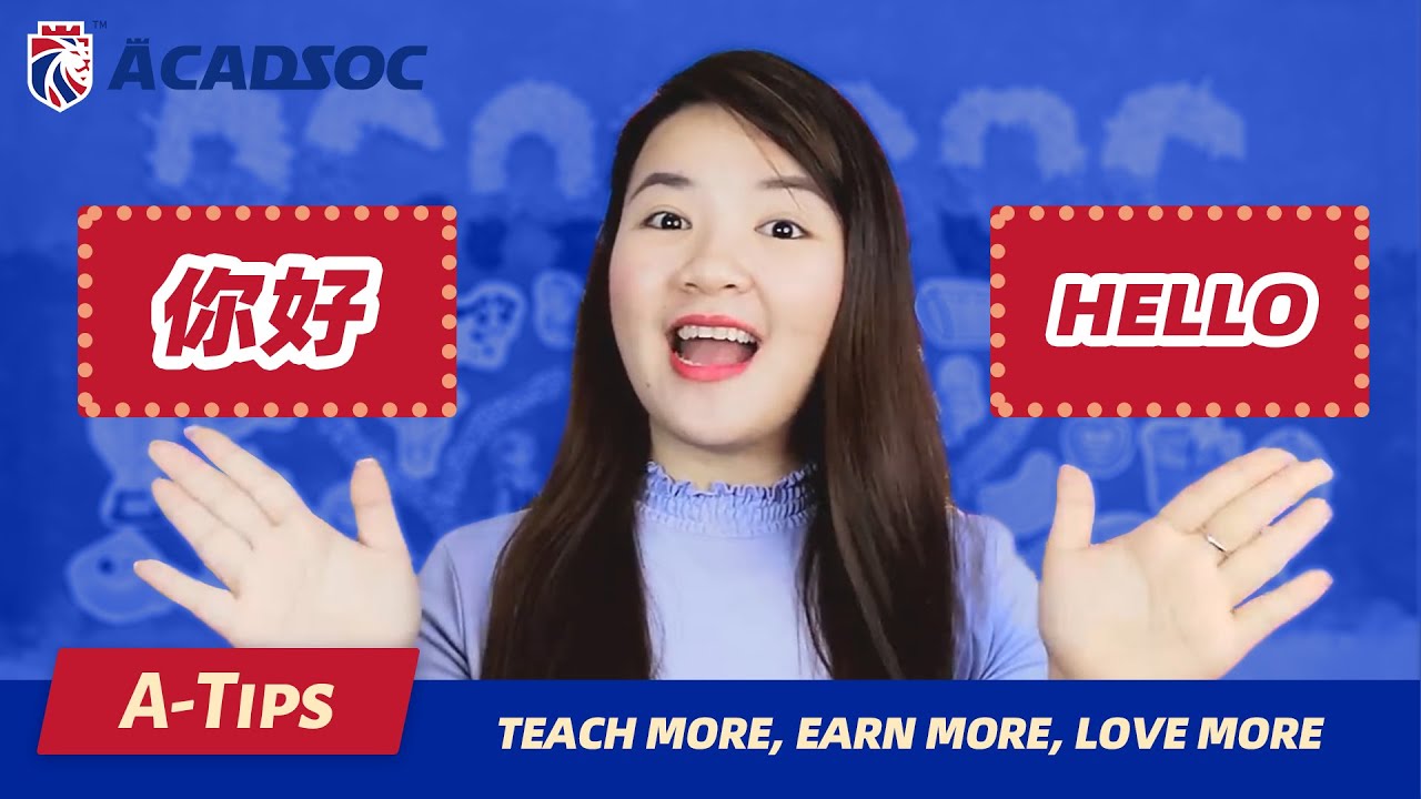 A-Tips #8:  Basic Chinese Greeting For Tutors