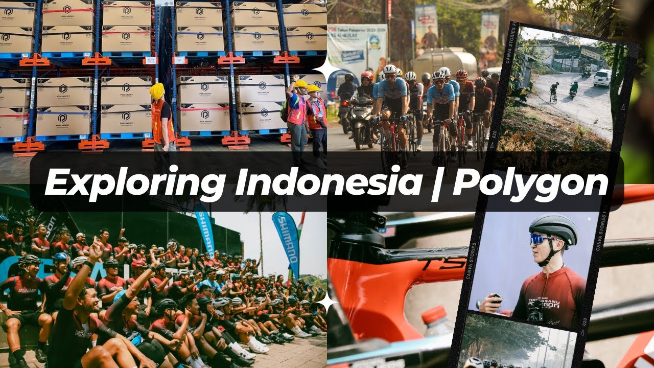 Our First Overseas Cycling Adventure! 🌍🚴‍♂️ | Exploring Indonesia - Polygon |  4D3N Vlog