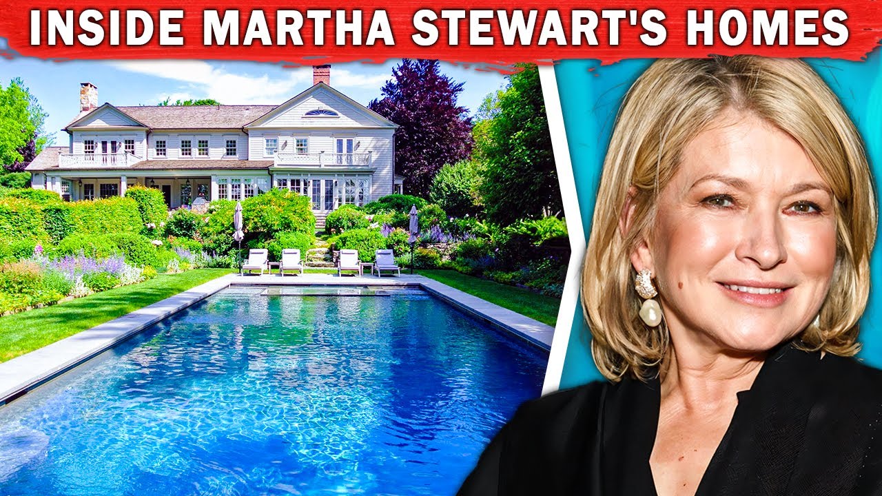 Inside Martha Stewart's Iconic Homes & Stunning Estates | Refined Culture