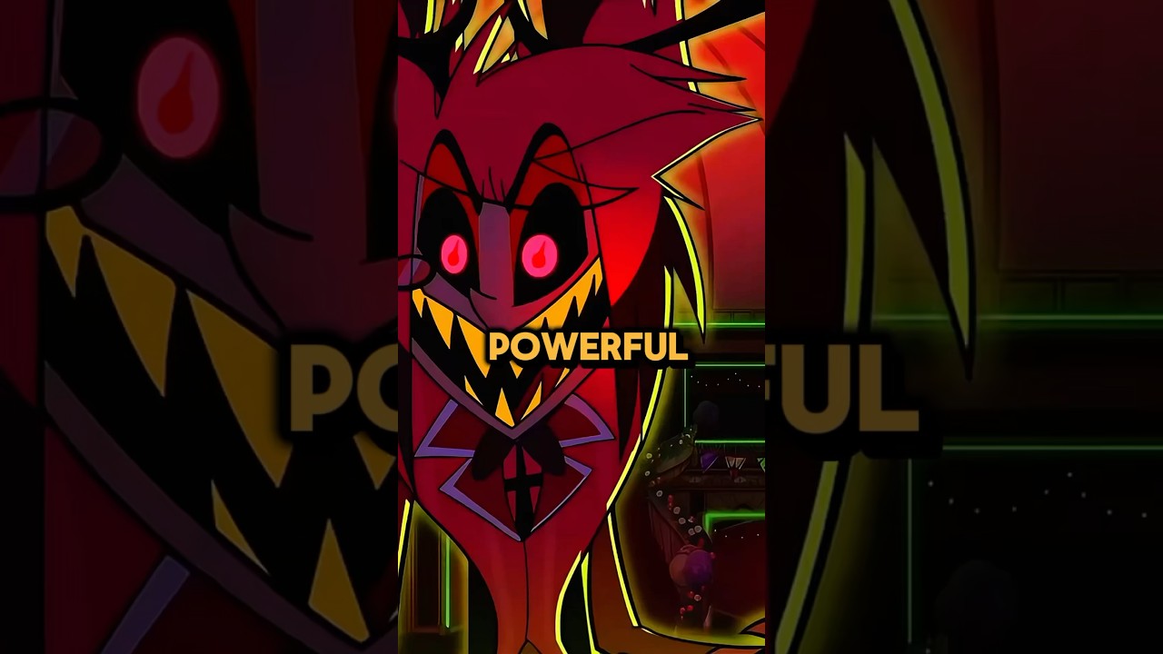 Вот почему АЛАСТОР ТАКОЙ СИЛЬНЫЙ!!! #hazbinhotel #hazbinhotelalastor #аниме