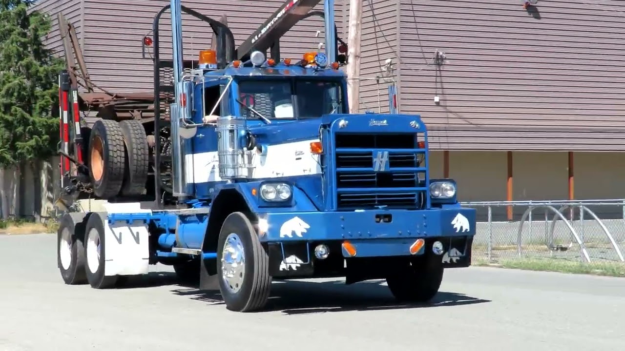 Hayes 100th anniversary truck show in port Alberni
