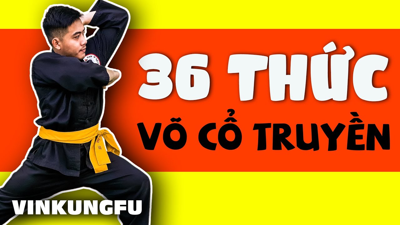 36 động tác võ cổ truyền Việt Nam | 36 Vietnamese martial arts techniques | Vinkungfu