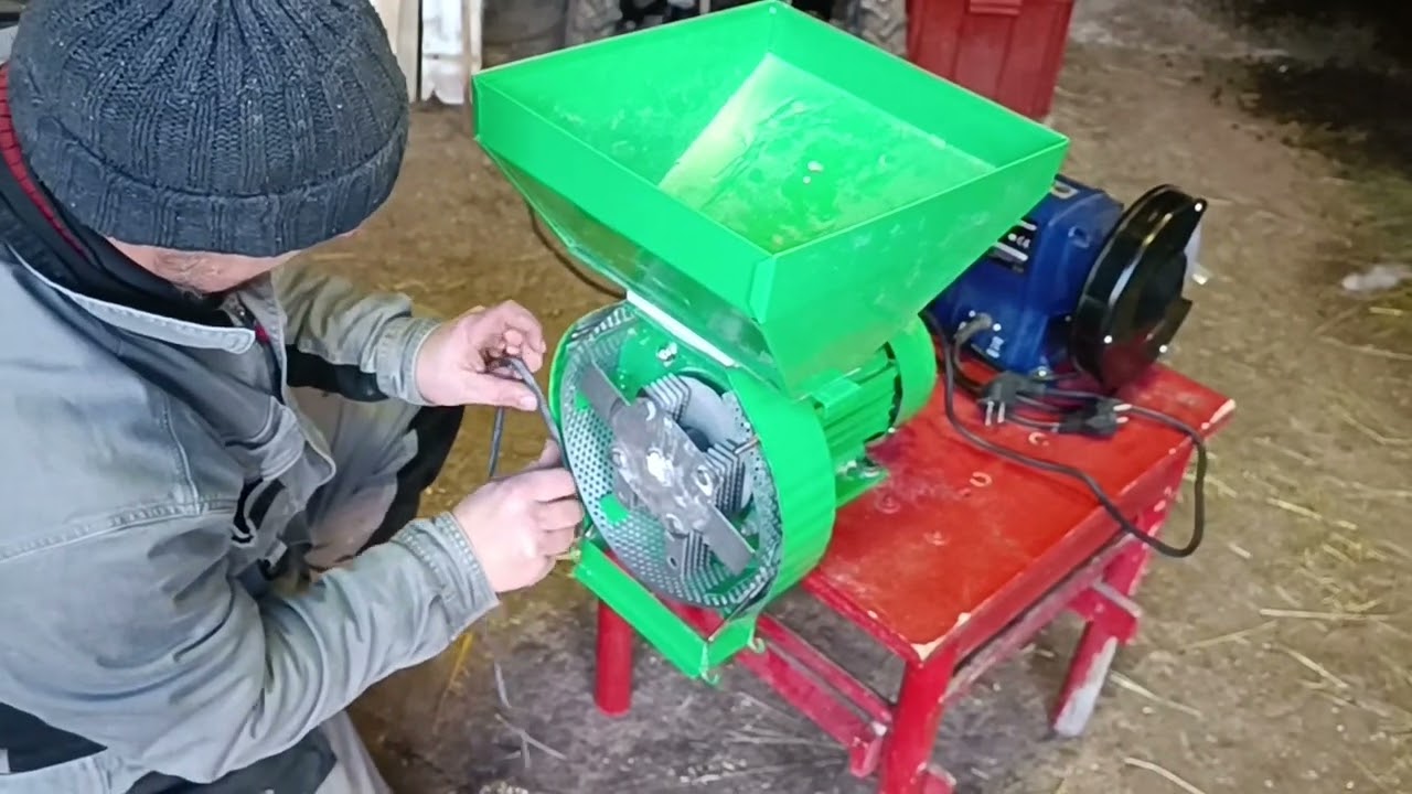 Pořádný ŠROTOVNÍK do každé rodiny. ale musí se dodělat! - První uvedení do provozu!