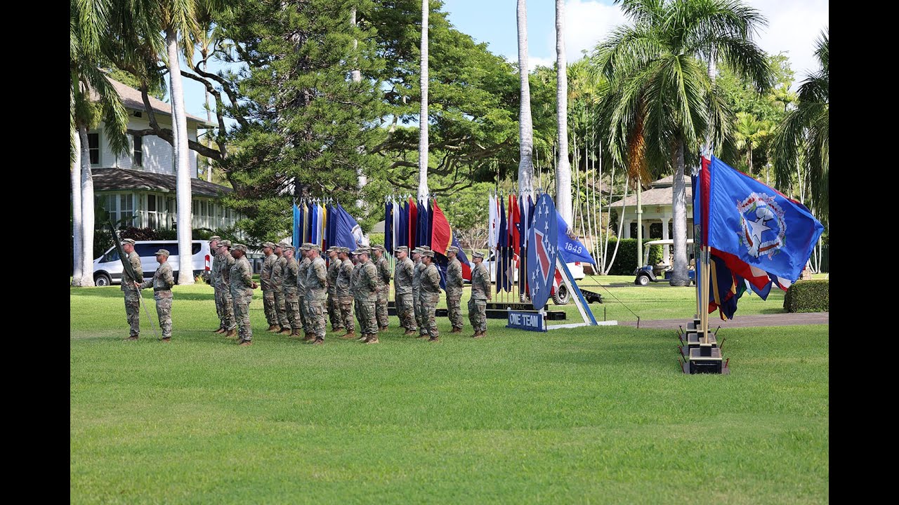 1st Theater Information Advantage Detachment Activation