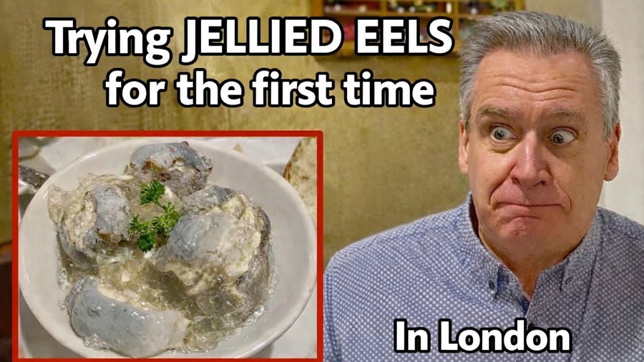 Trying JELLIED  EELS for the First Time… In London 😳