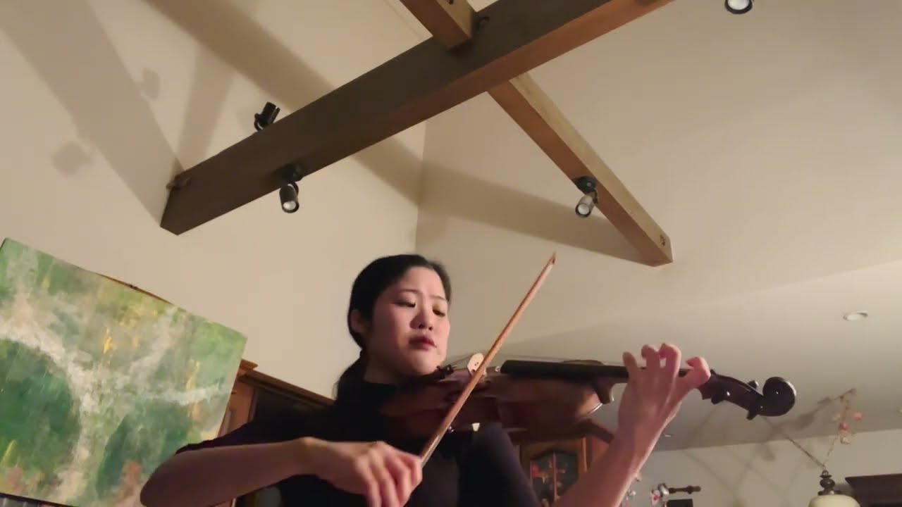 J. S. Bach: Sonata No. 1 for solo violin in G minor: I. Adagio (full ver.)