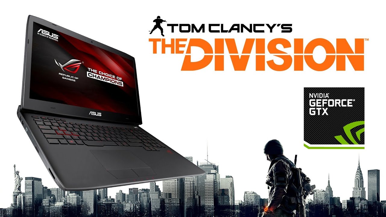 ASUS G751JY - Tom Clancy's The Division test (GTX 980M)