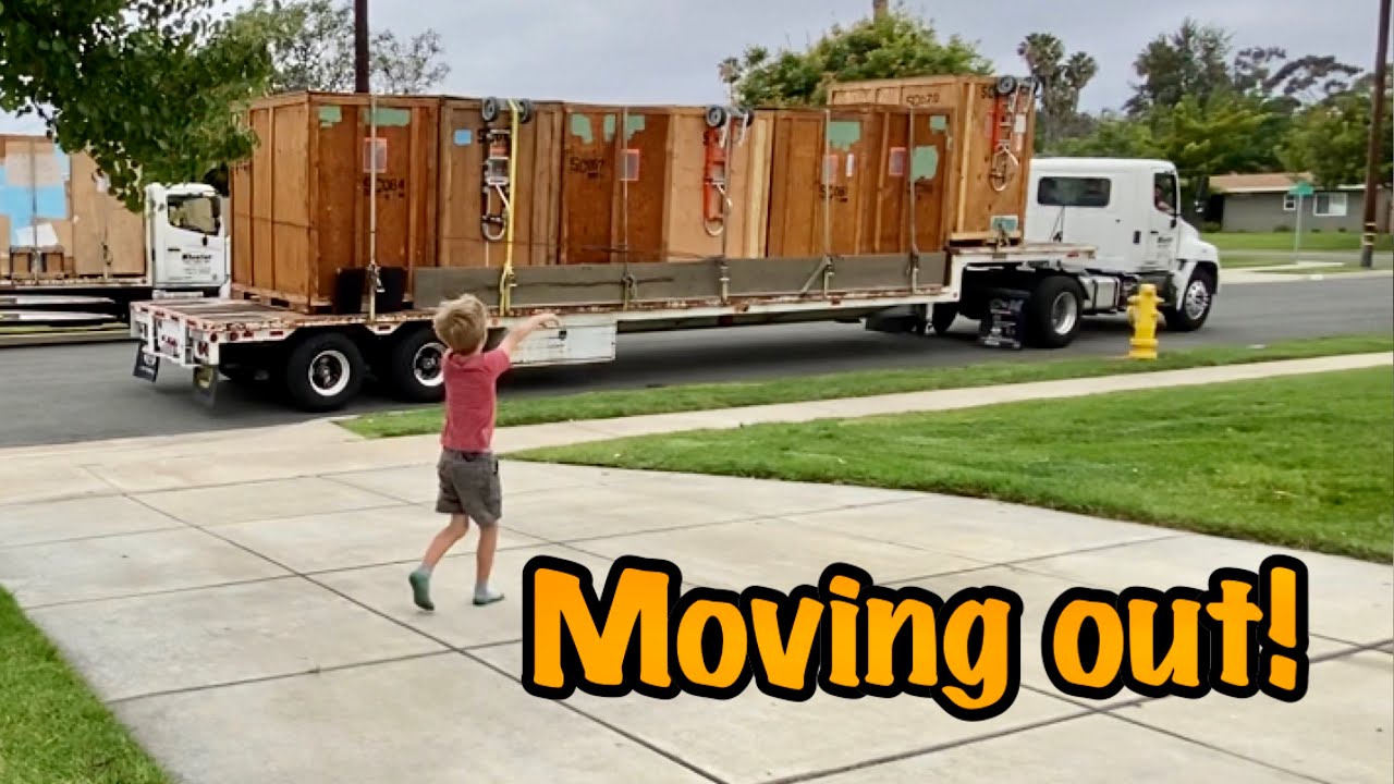 FINALLY MOVING! Packing out to leave California!