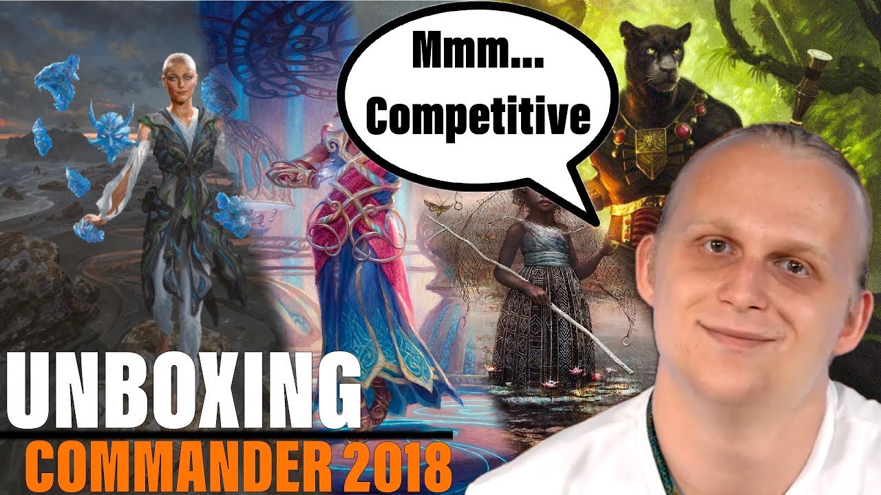 МТГ Обзор колод Commander 2018 - распаковка и аналитика Magic: The Gathering opening edh 2018 decks