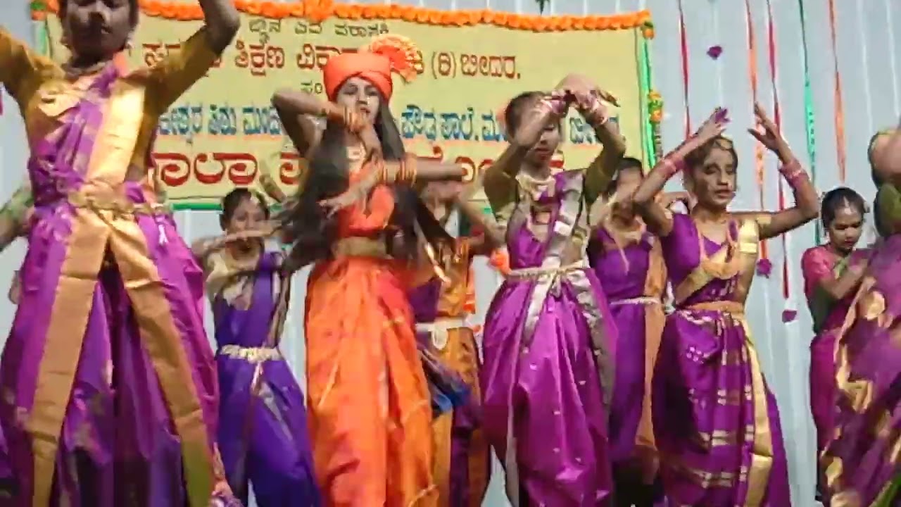 Madivaleshwar school 9th standard annual day program....