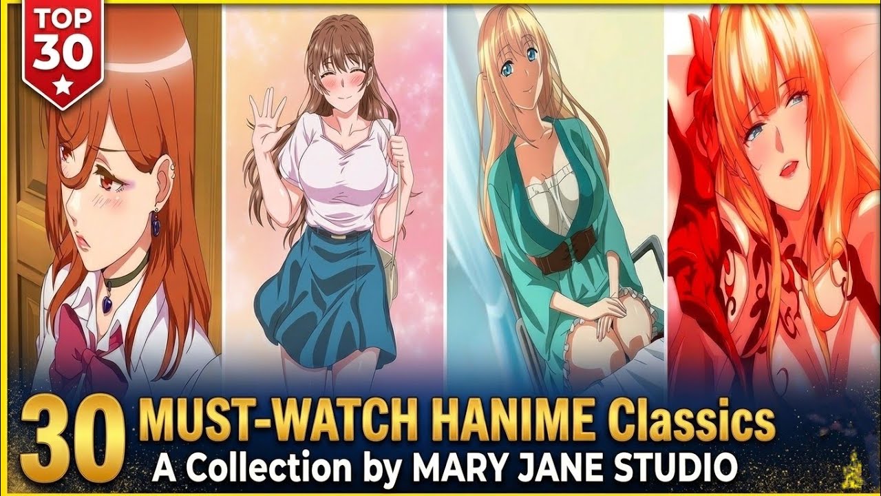 Top 30 Most Popular Hanime Of Mary Jane Studio 