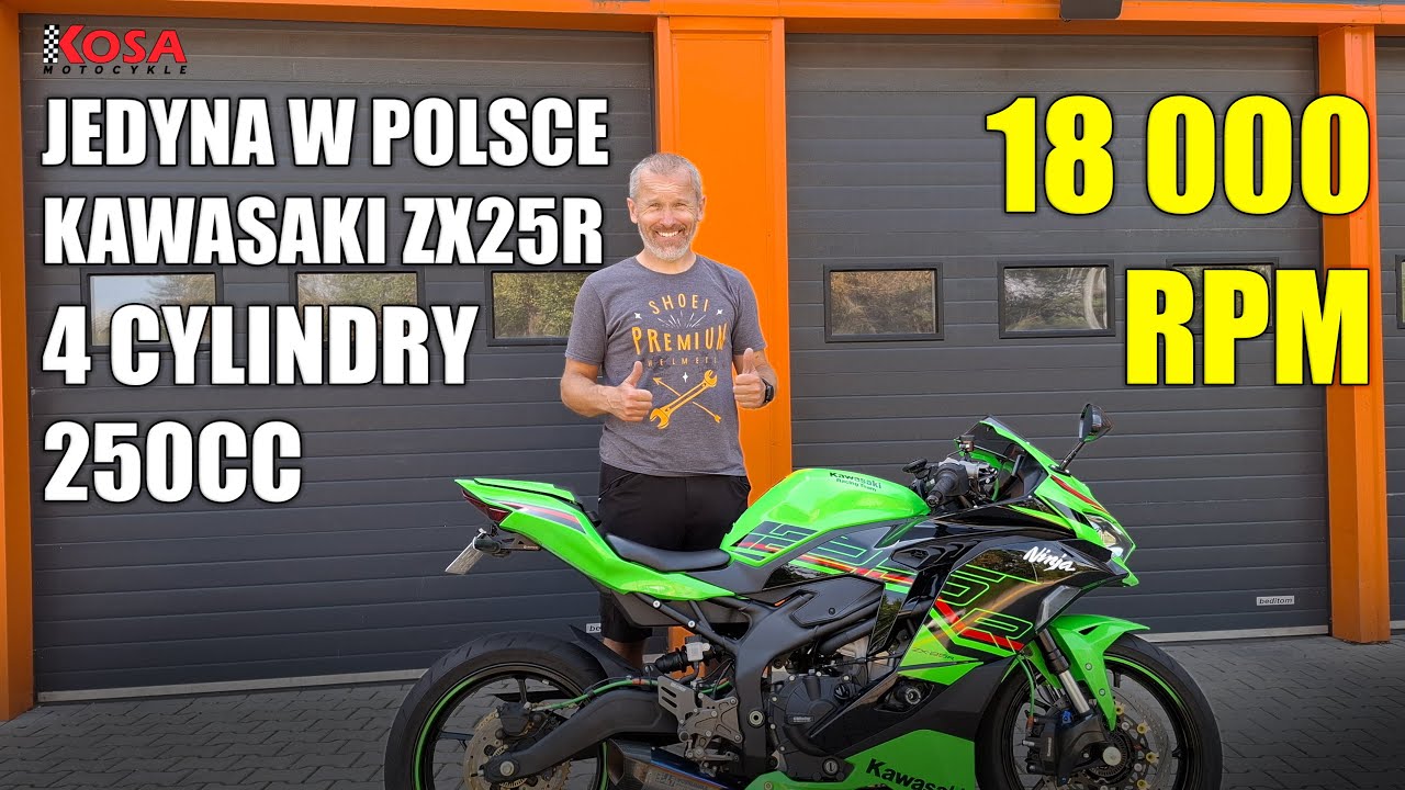 Test jedynej w Polsce Kawasaki zx25r