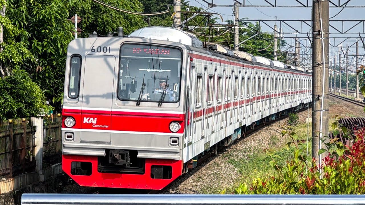 Nonton KRL Commuter Line dan KAJJ Ngebut di Stasiun Klender! TM 6000 ex Chiyoda, JR 205 Nambu!