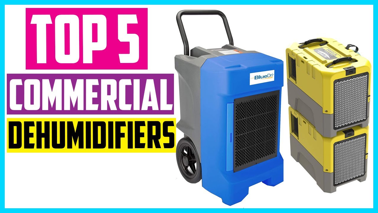 ✅Top 5 Best Commercial Dehumidifiers in 2022 Reviews