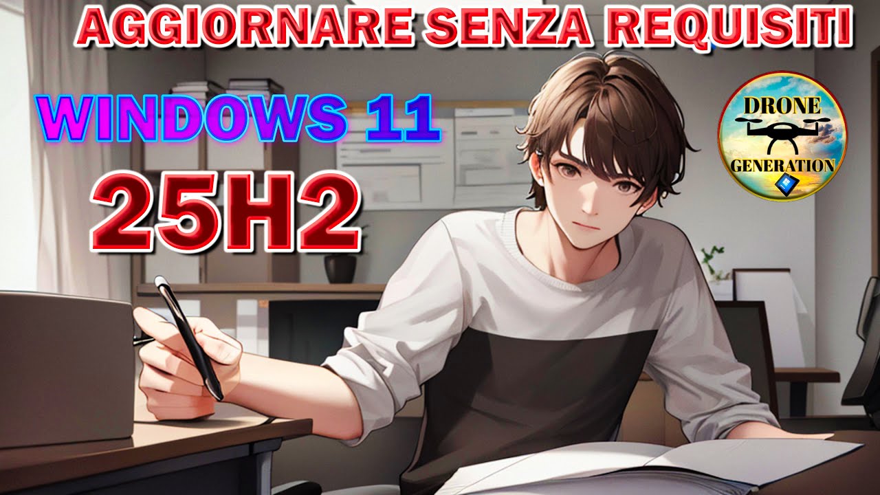 💻 Ecco Il Metodo Sicuro Al 100% Per Aggiornare A Windows 🤩 11 25h2@DroneGenerationEquipment