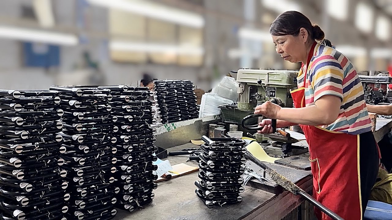 令人驚歎的製造業和大規模生產，中國工廠的生產流程合集