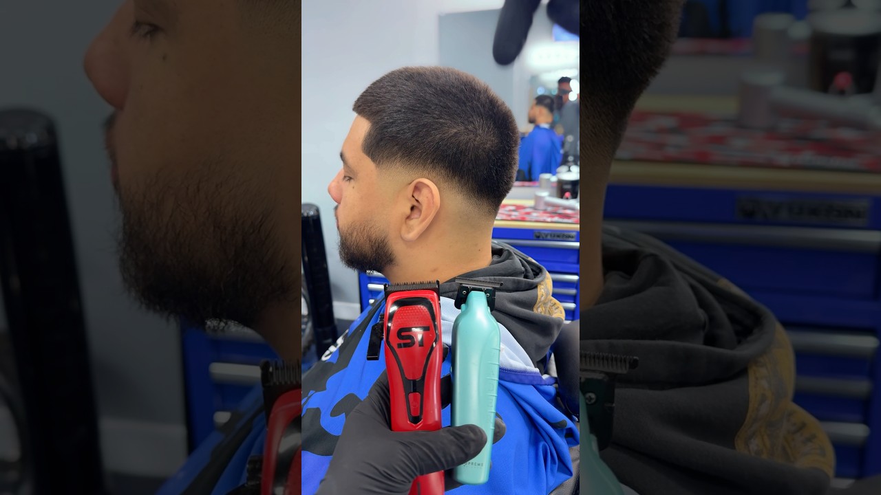 Buzz Cut #6 Low Skin Fade Men's Haircut #barber #supremetrimmer