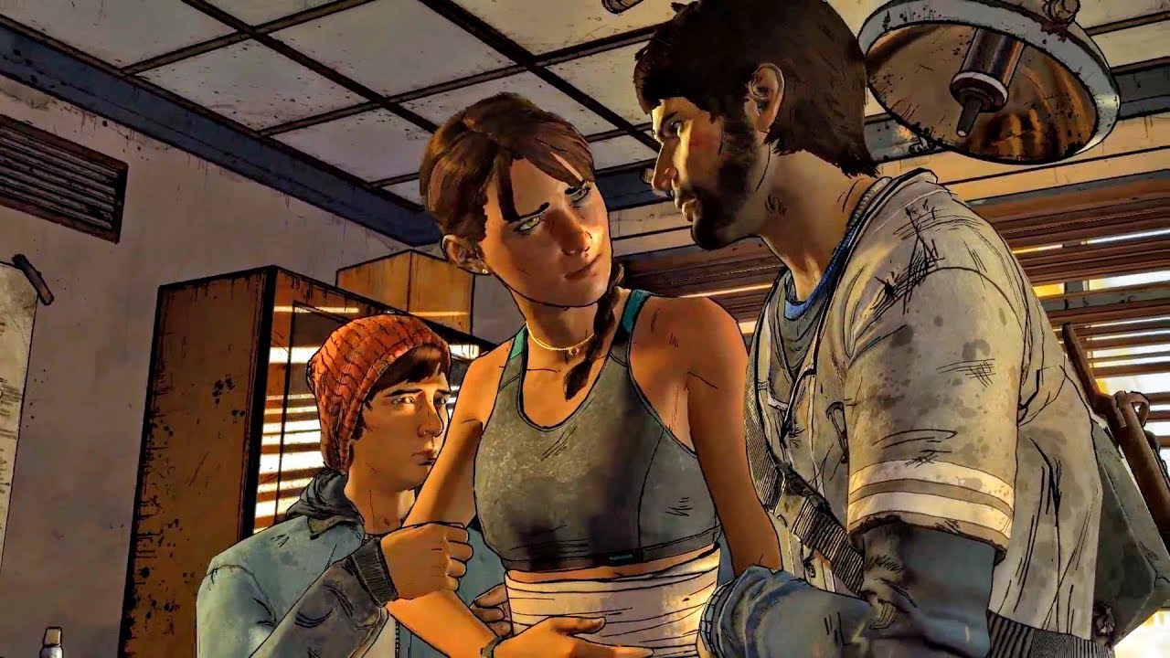 Javier Decides to Run with Kate and Leave David in Richmond (Walking Dead | Telltale Games)