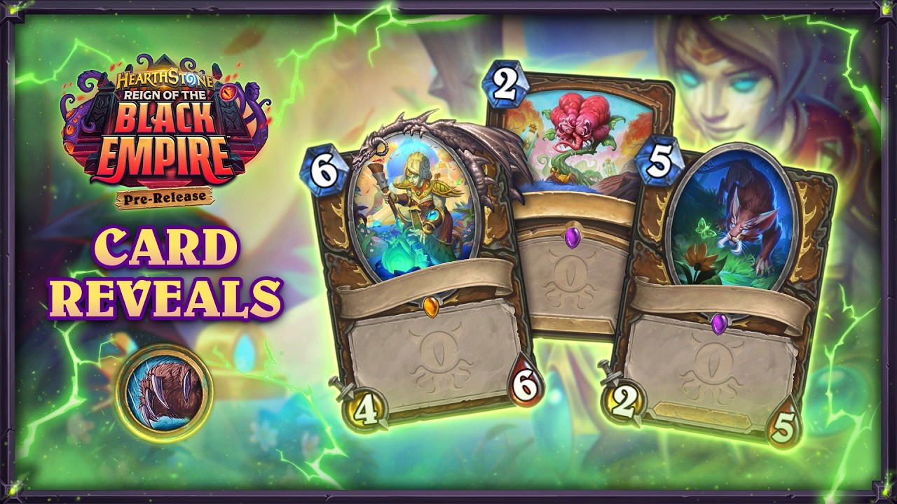 NEW Druid Cards! | Reign of the Black Empire | Hearthstone