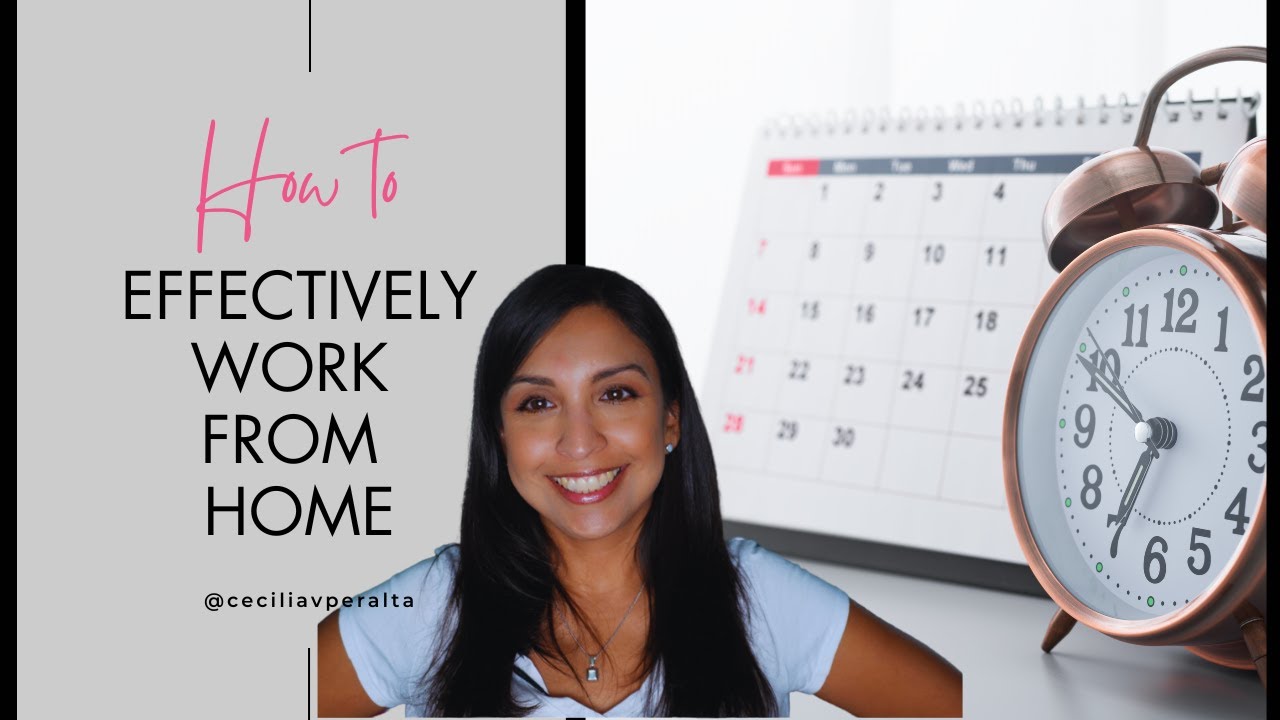 How I Stay Productive Working From Home as a Business Owner